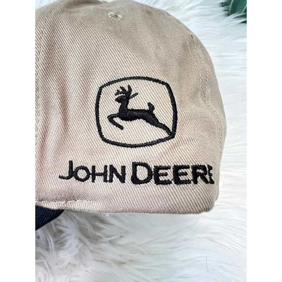 John Deere Performance That Pays Baseball Cap Brown Snap Back Columbus 2003 - Picture 6 of 8